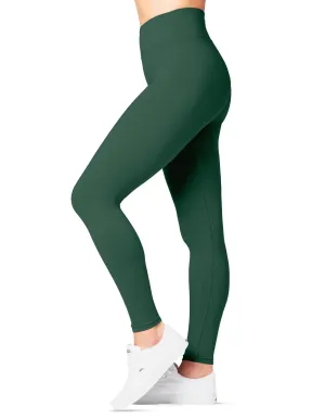 High Waisted Leggings For Women - Leggings For Regular & Plus Size Women - Teal