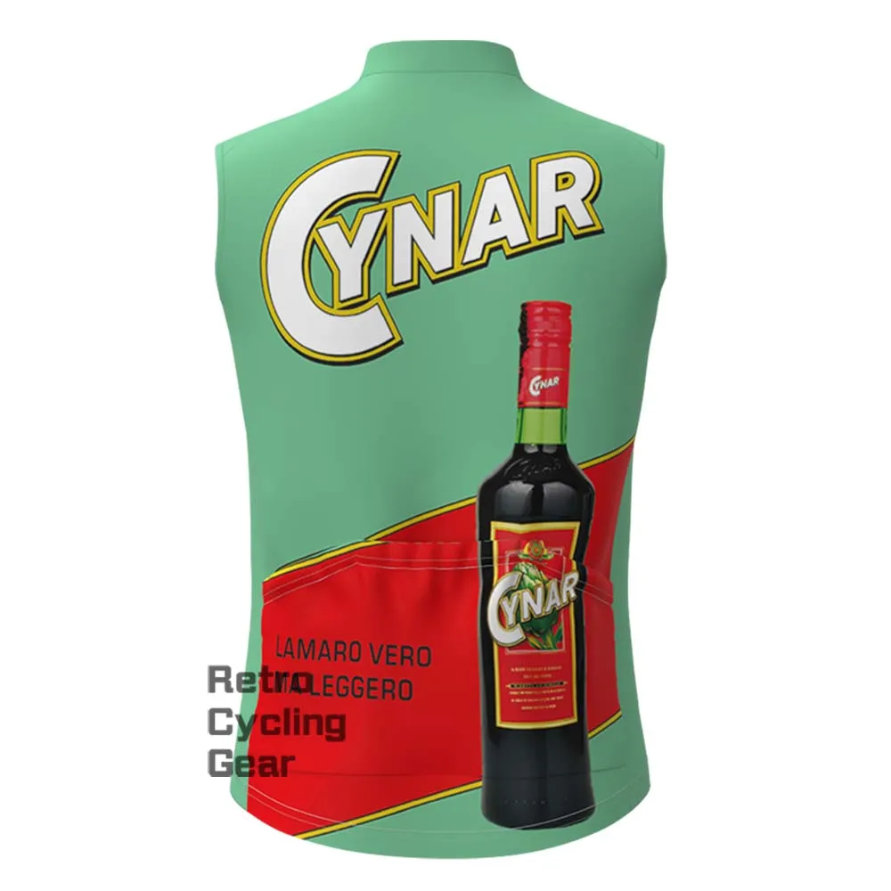 1965 CYNAR Fleece Retro Cycling Vest