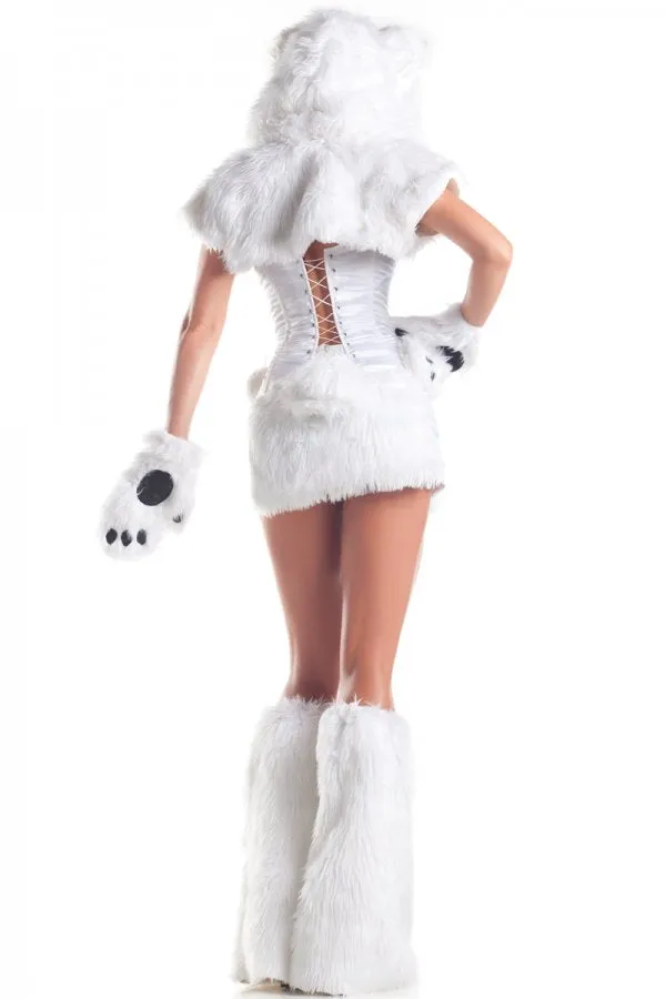 8 Piece Polar Bear Costume