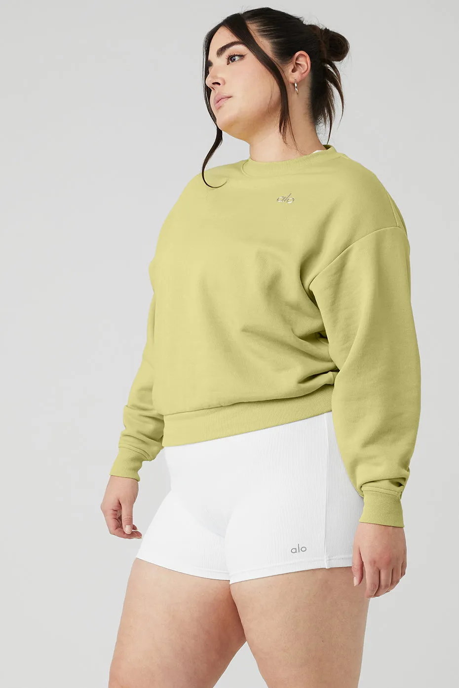 Accolade Crew Neck Pullover - Dusty Yellow