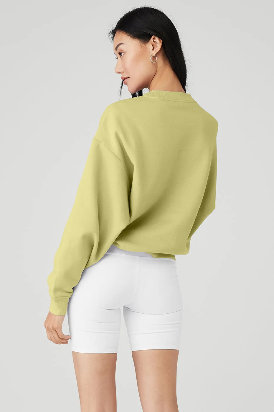 Accolade Crew Neck Pullover - Dusty Yellow