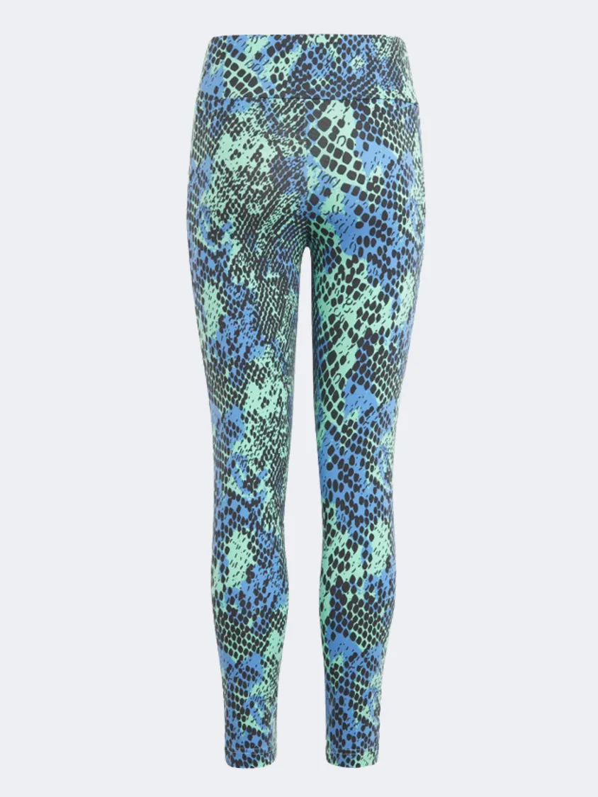 Adidas Future Icons Allover Print Girls Sportswear Tight Multicolor