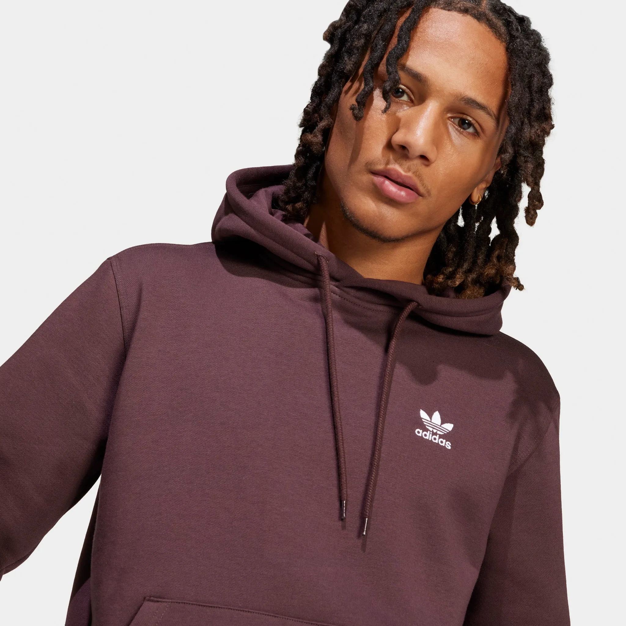 adidas Trefoil Essentials Hoodie / Shadow Brown