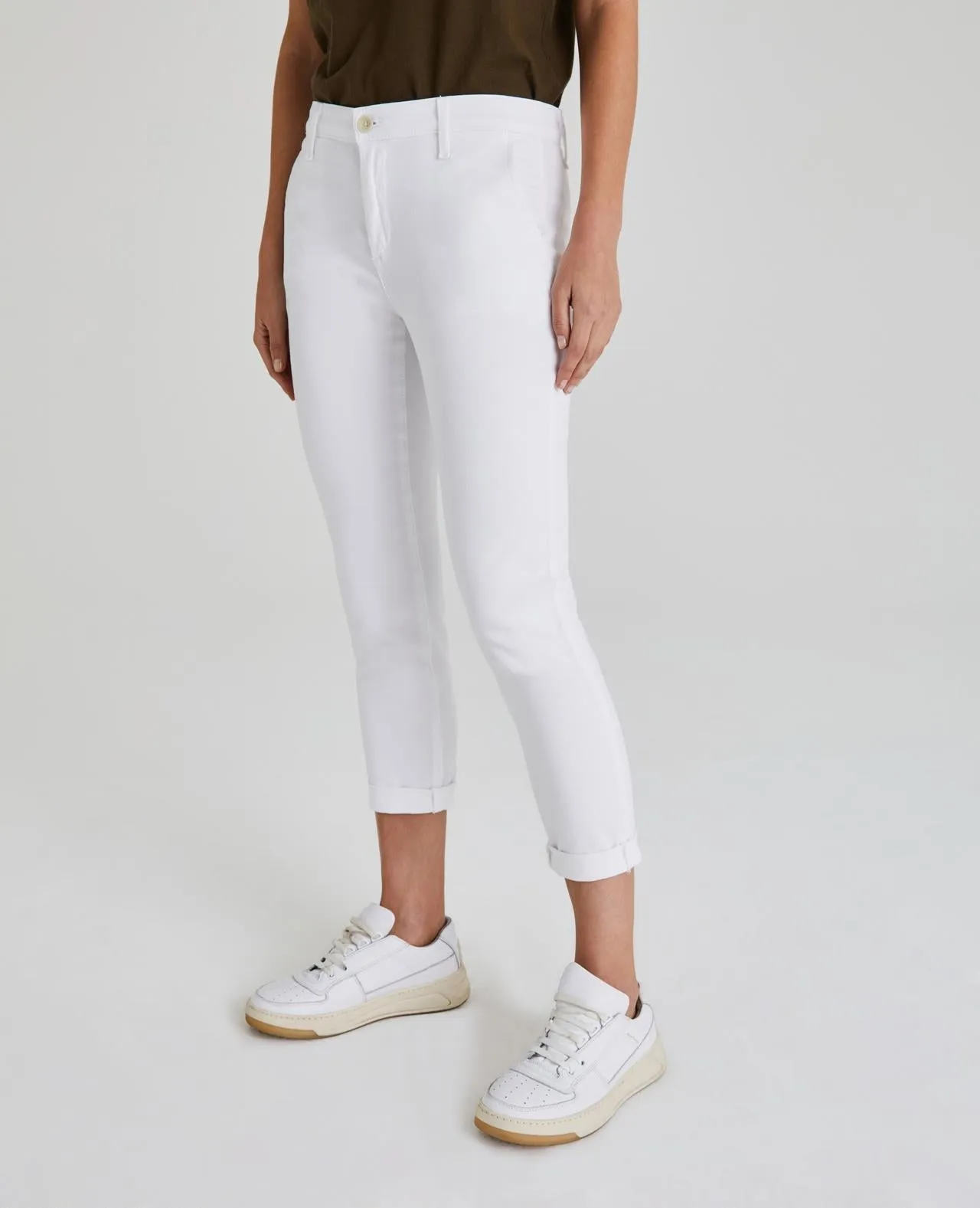 AG Denim Caden Pant in White