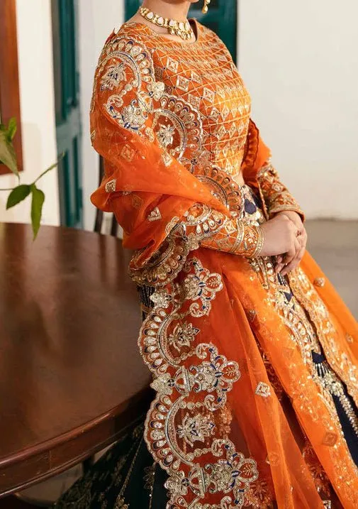 Akbar Aslam Sirena Pakistani Raw Silk Lehenga Choli