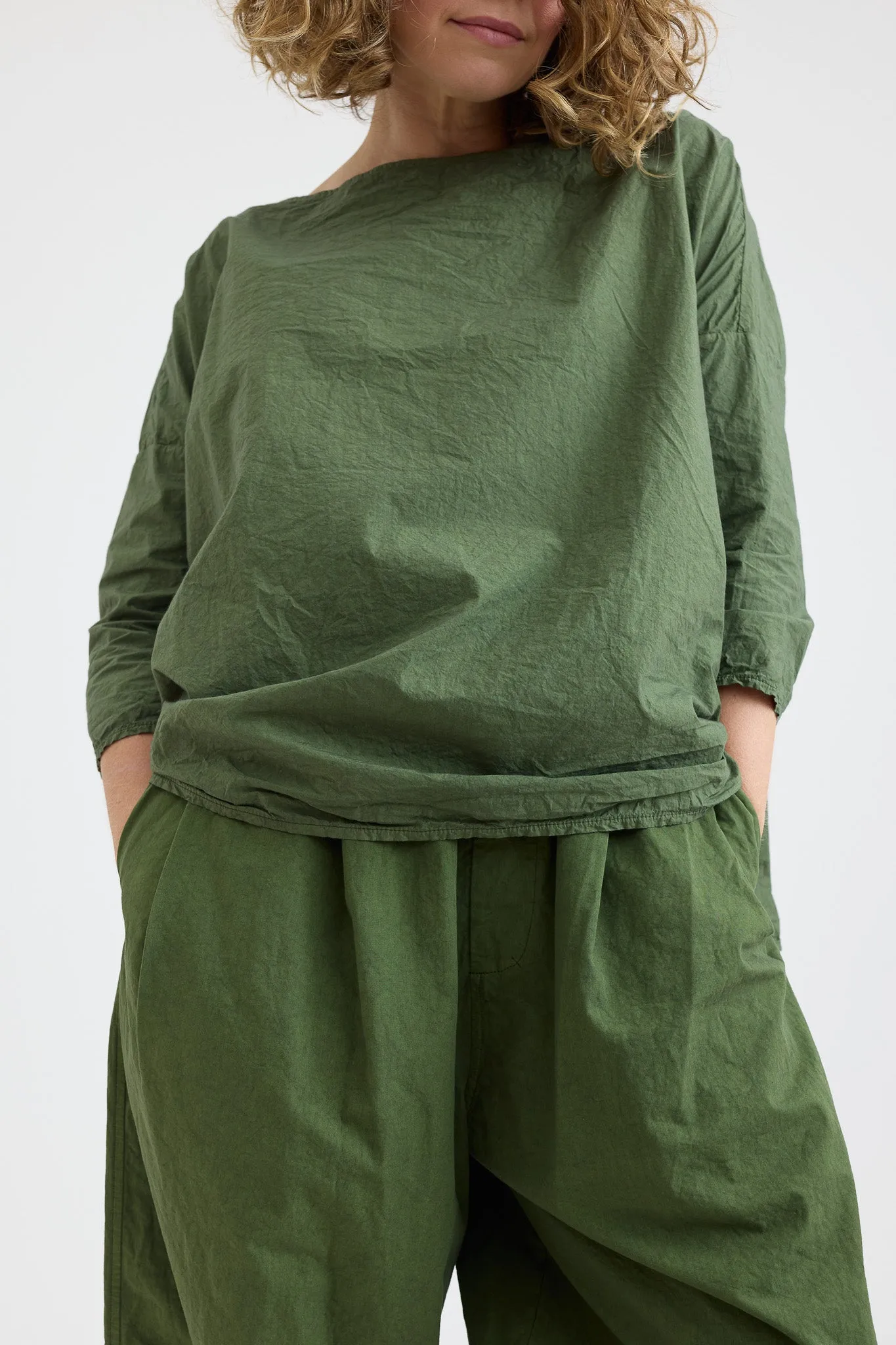 Album di Famiglia - Short Tunic TC - Shirt - Green