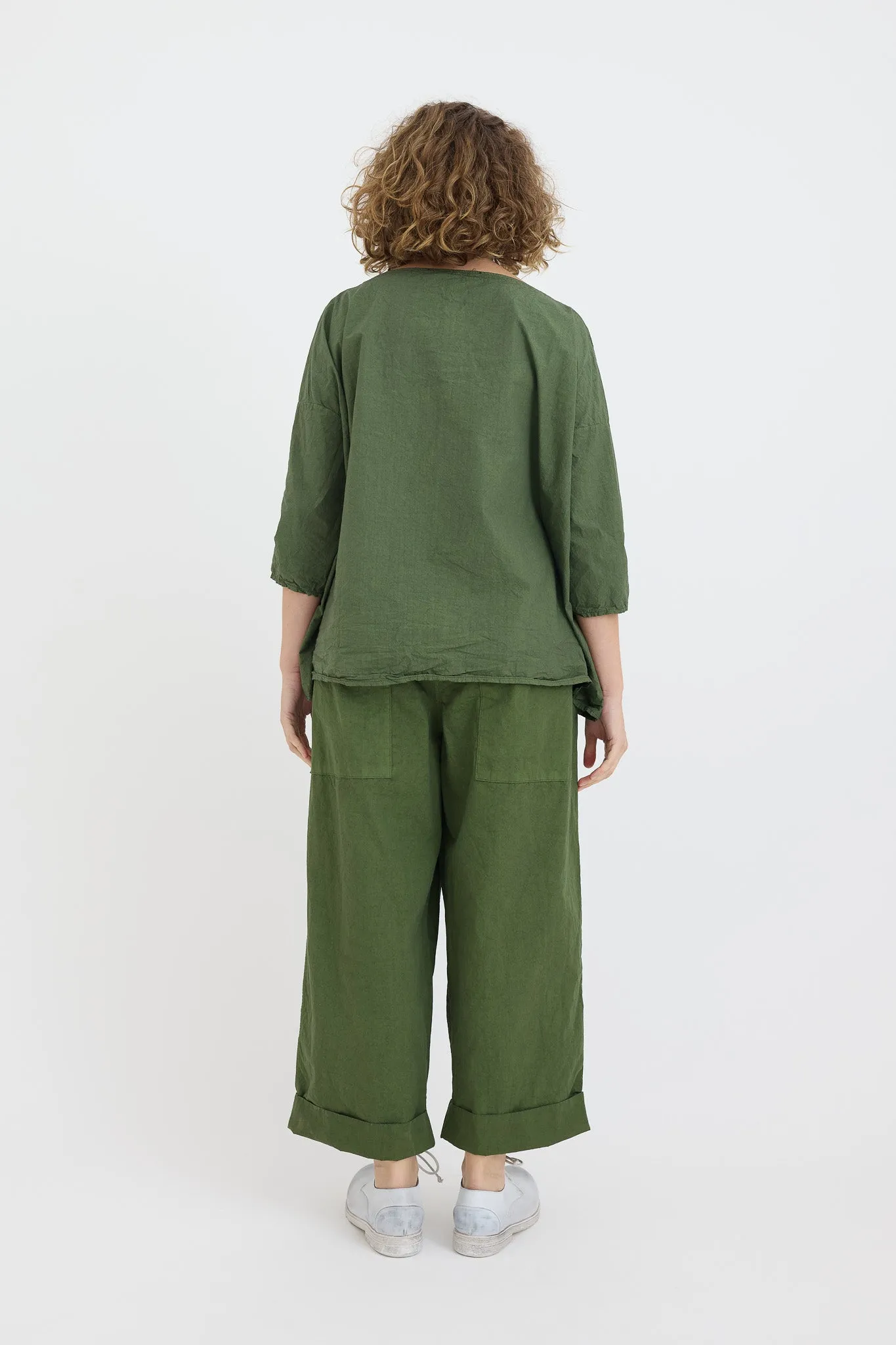 Album di Famiglia - Short Tunic TC - Shirt - Green