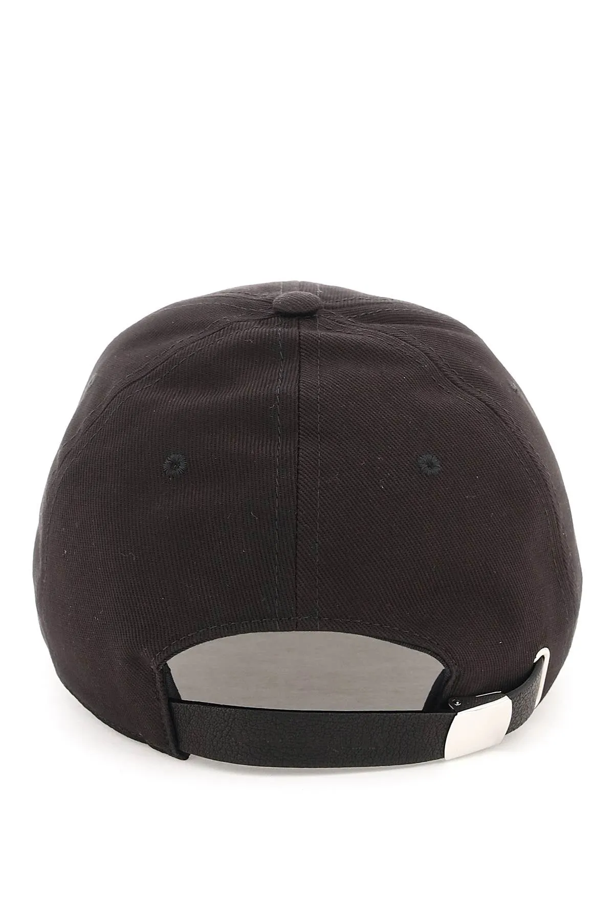 Alexander mcqueen baseball cap with embroidery