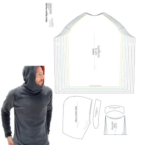 Alpha Raglan Hoodie Template/Pattern Bundle - Learn MYOG