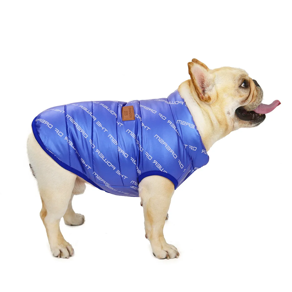 Autumn and winter windproof cotton vest pet clothing