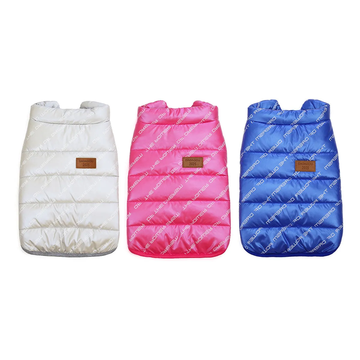 Autumn and winter windproof cotton vest pet clothing