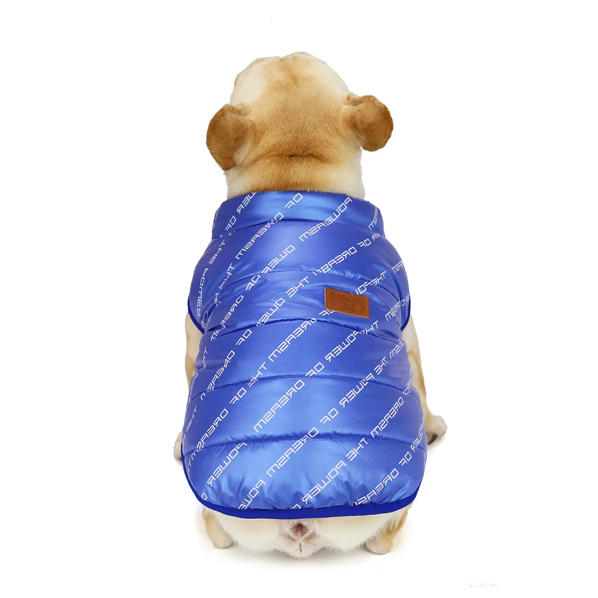 Autumn and winter windproof cotton vest pet clothing