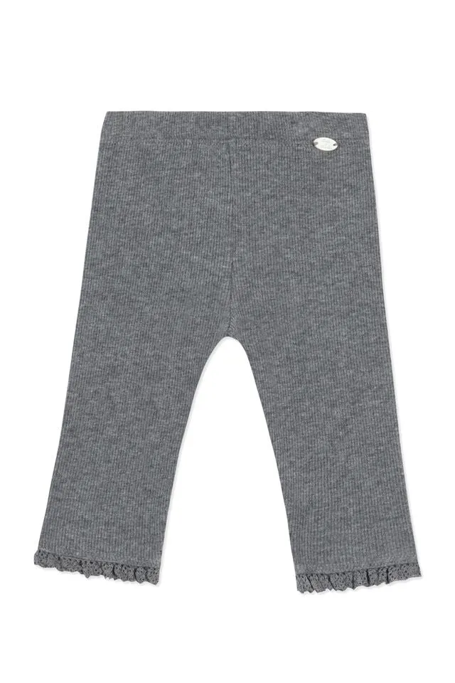 BABY UN AIR DE CAMPAGNE LEGGING1 - Gris chine foncé