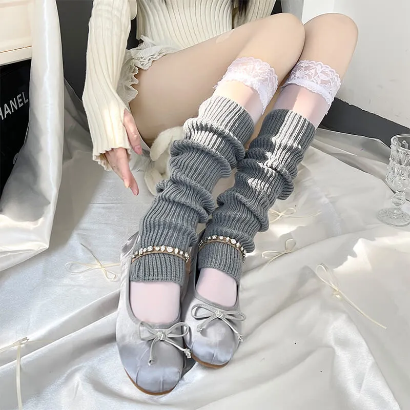 Ballet core leg warmers