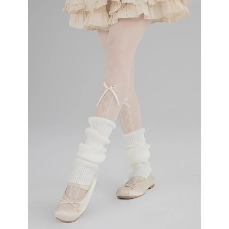 Ballet core leg warmers