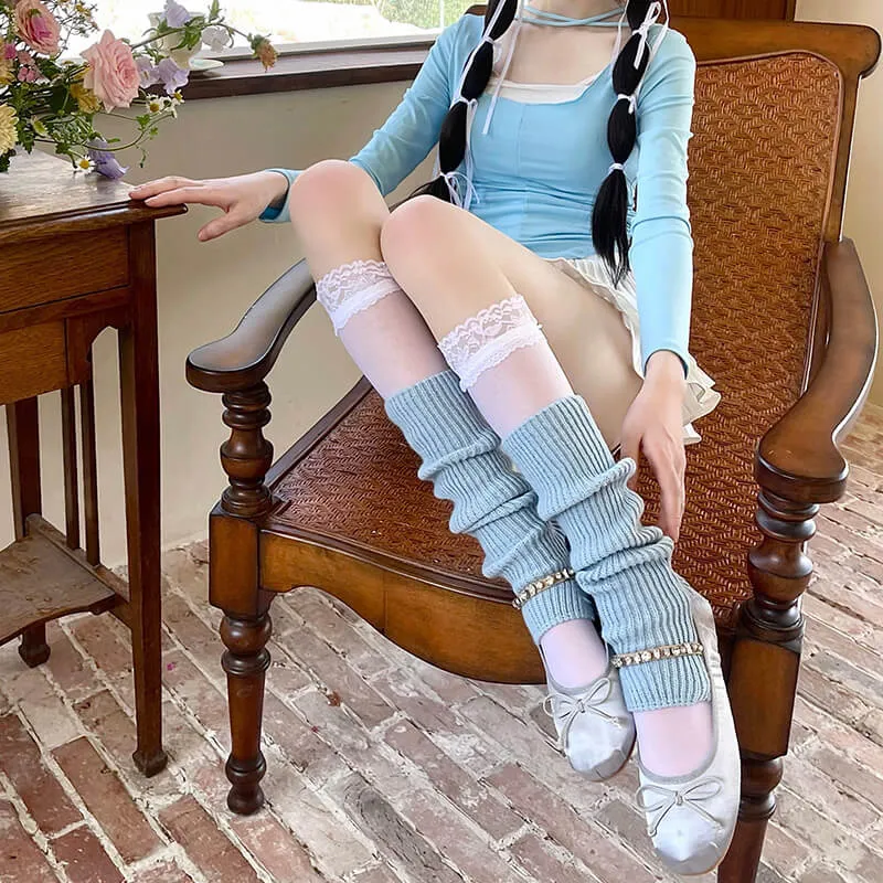 Ballet core leg warmers