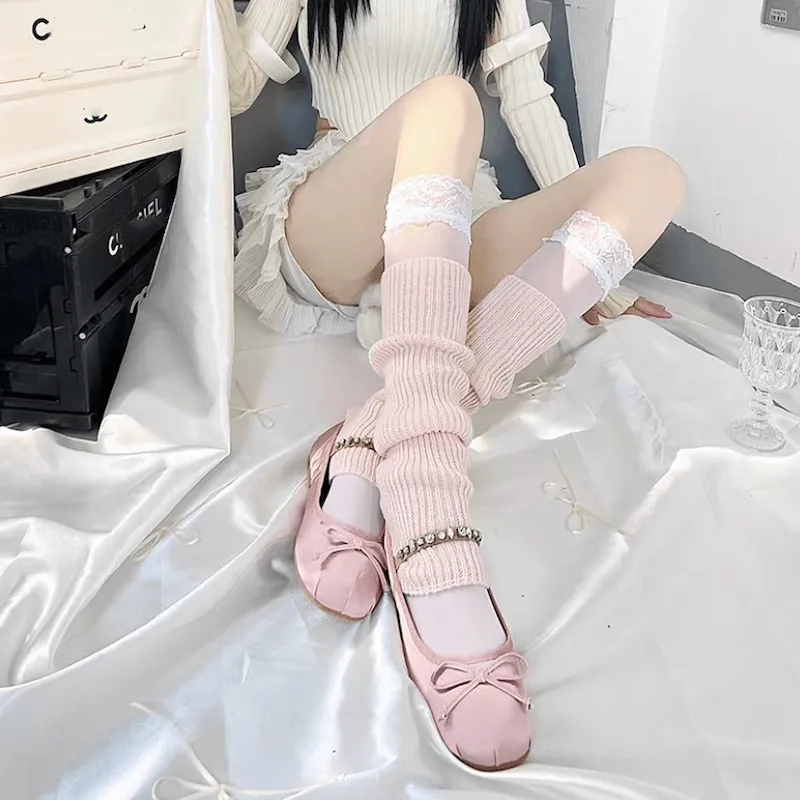 Ballet core leg warmers