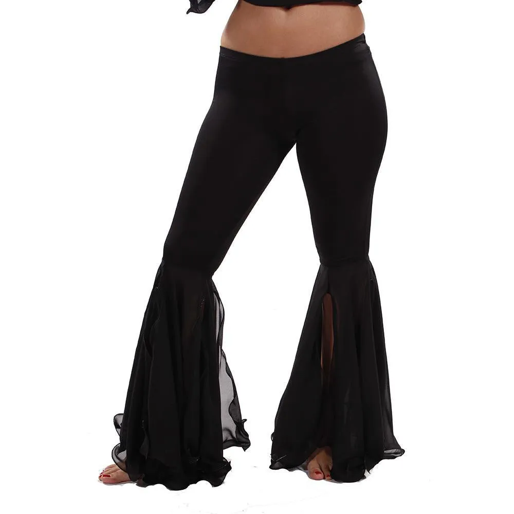 Belly Dance Lycra & Chiffon Harem Pants |