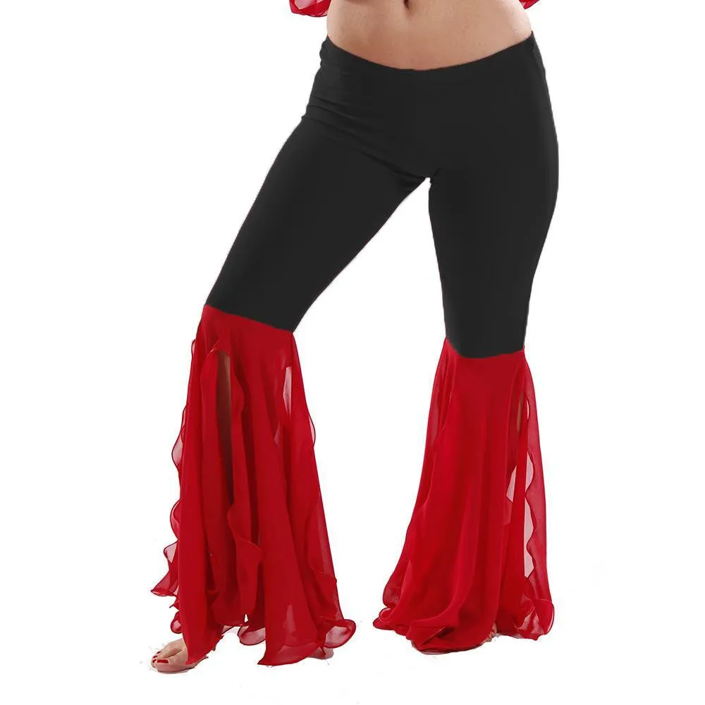 Belly Dance Lycra & Chiffon Harem Pants |