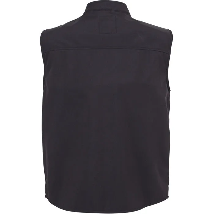 Black - Concealed Carry Soft Shell Vest