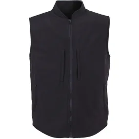 Black - Concealed Carry Soft Shell Vest