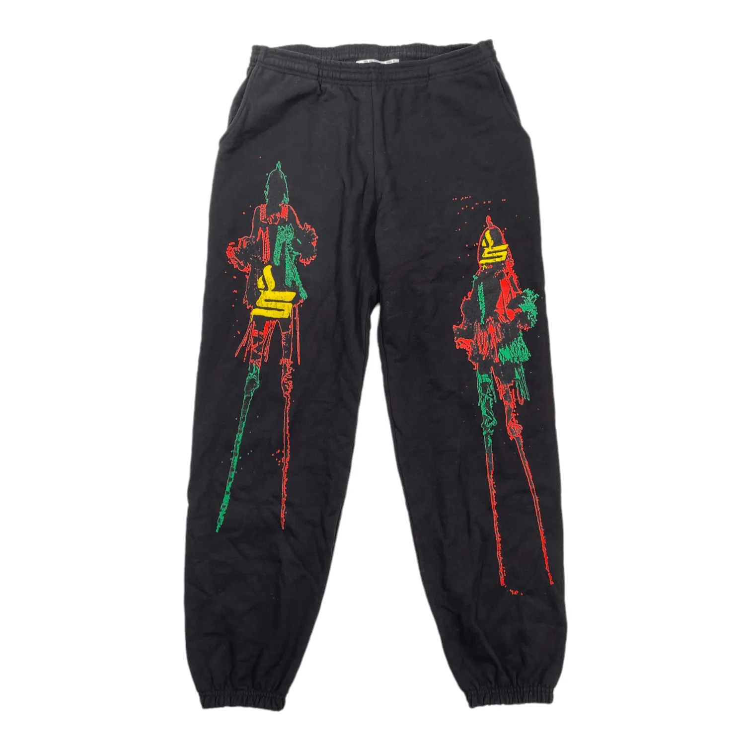 BornFromPain Sicko Sweatpants Black