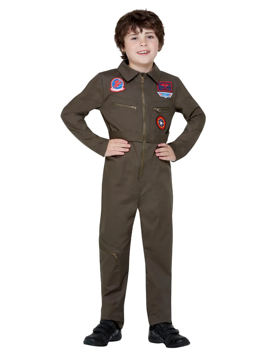 Boys Costume - Top Gun Khaki Costume