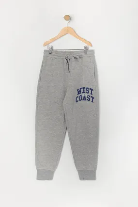 Boys Destination Graphic Fleece Jogger