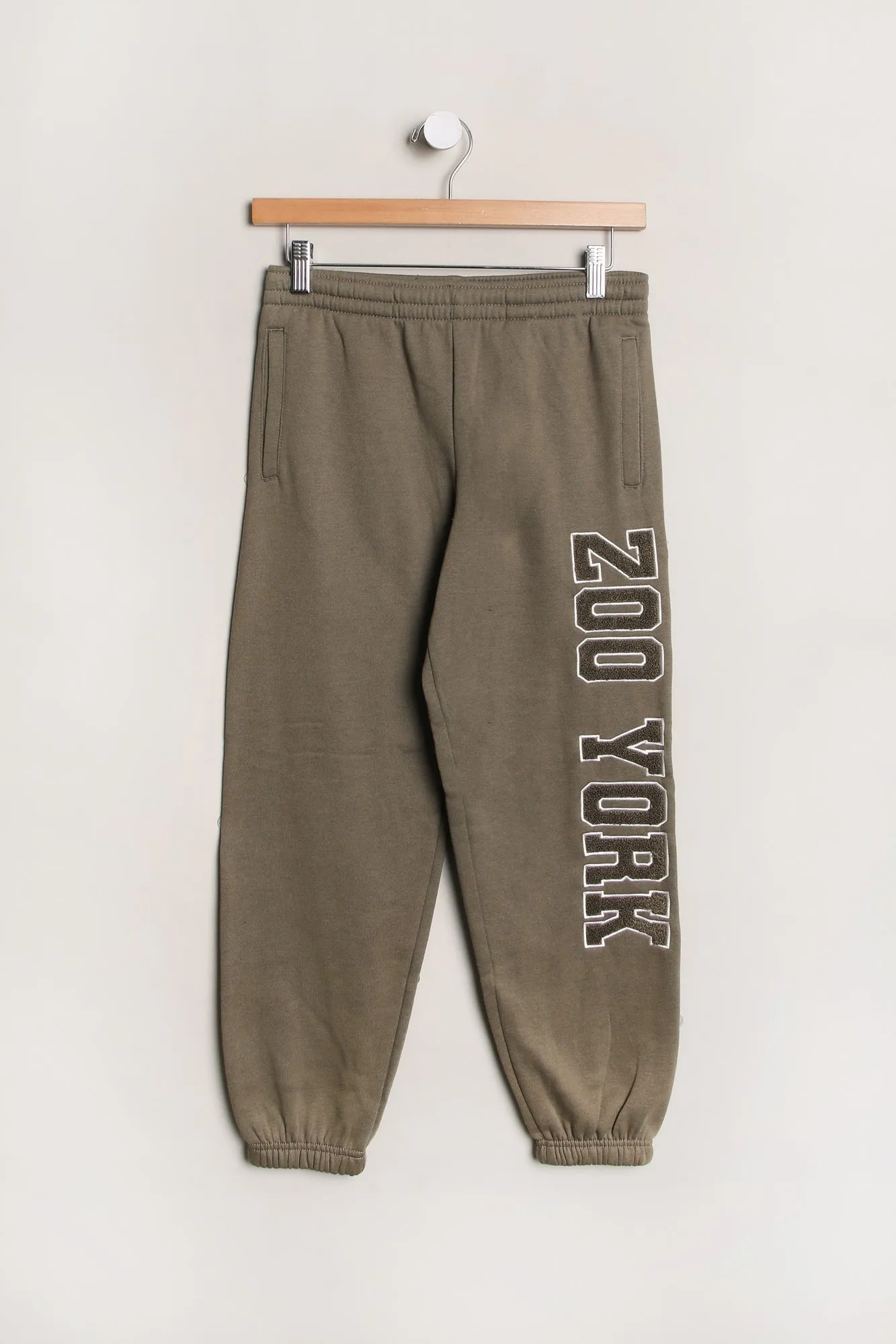 Boys' Zoo York Chenille Embroidered Graphic Sweatpants