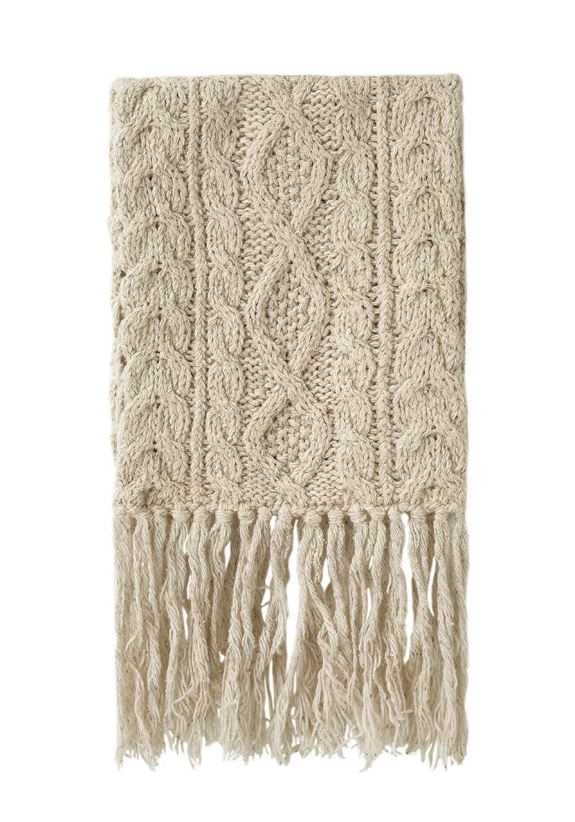 Cable Knit Scarf