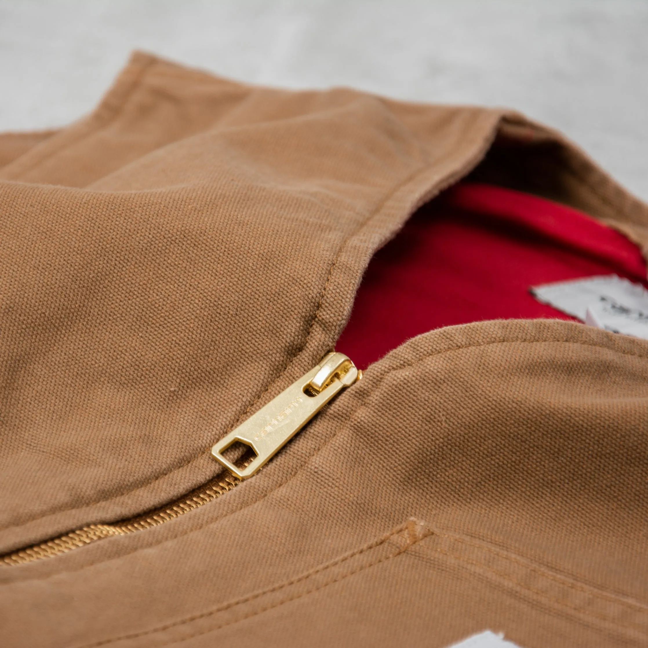 Carhartt WIP Arbor Vest - Hamilton Brown Rinsed