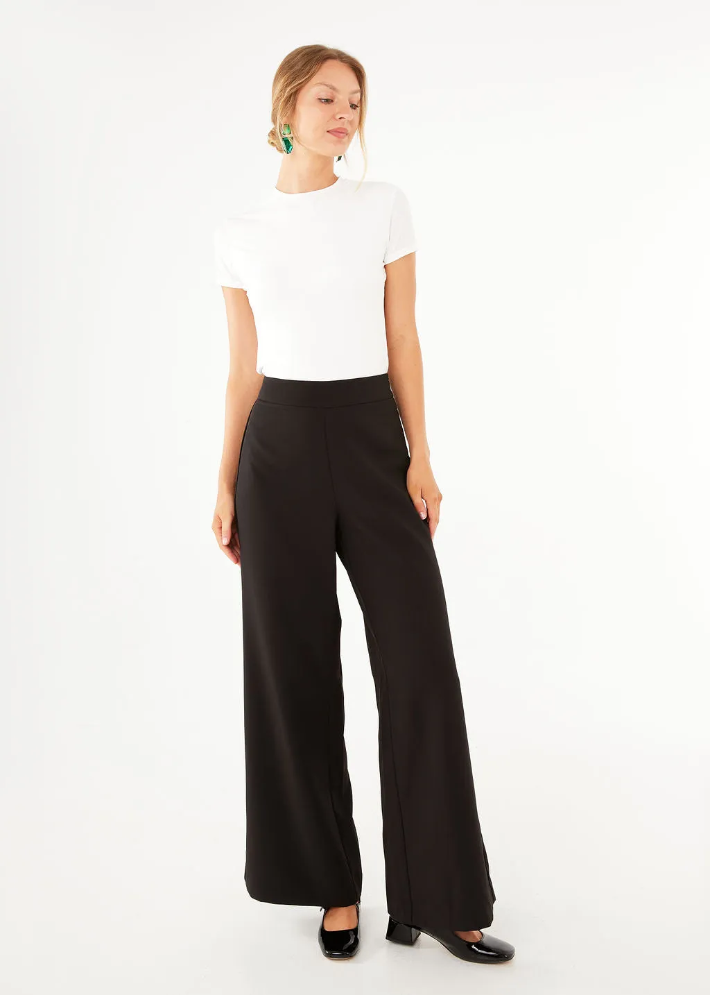 Carter Trouser Black Ponte