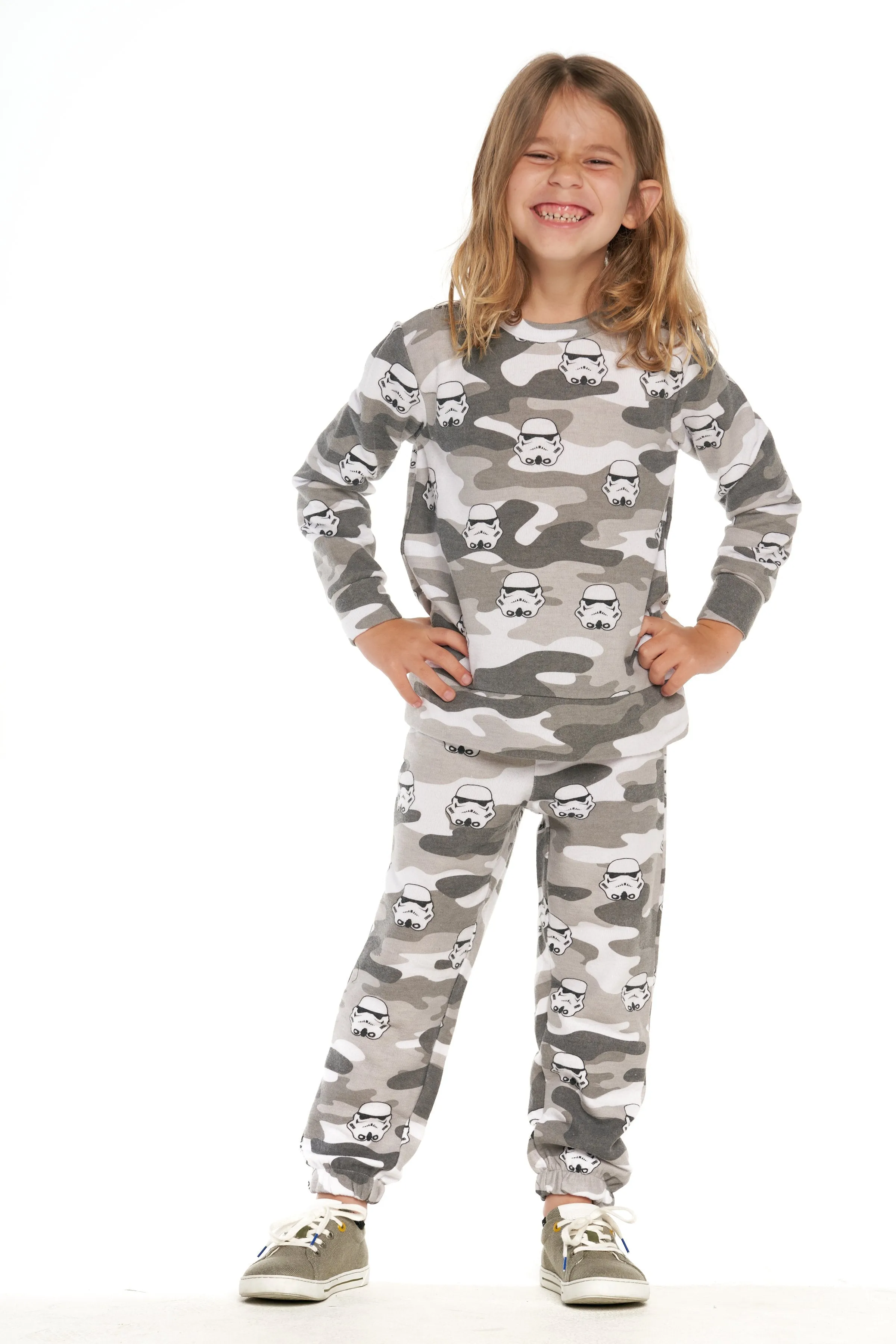 Chaser Star Wars - Grey Camo Stormtrooper Toss Slouchy Pant