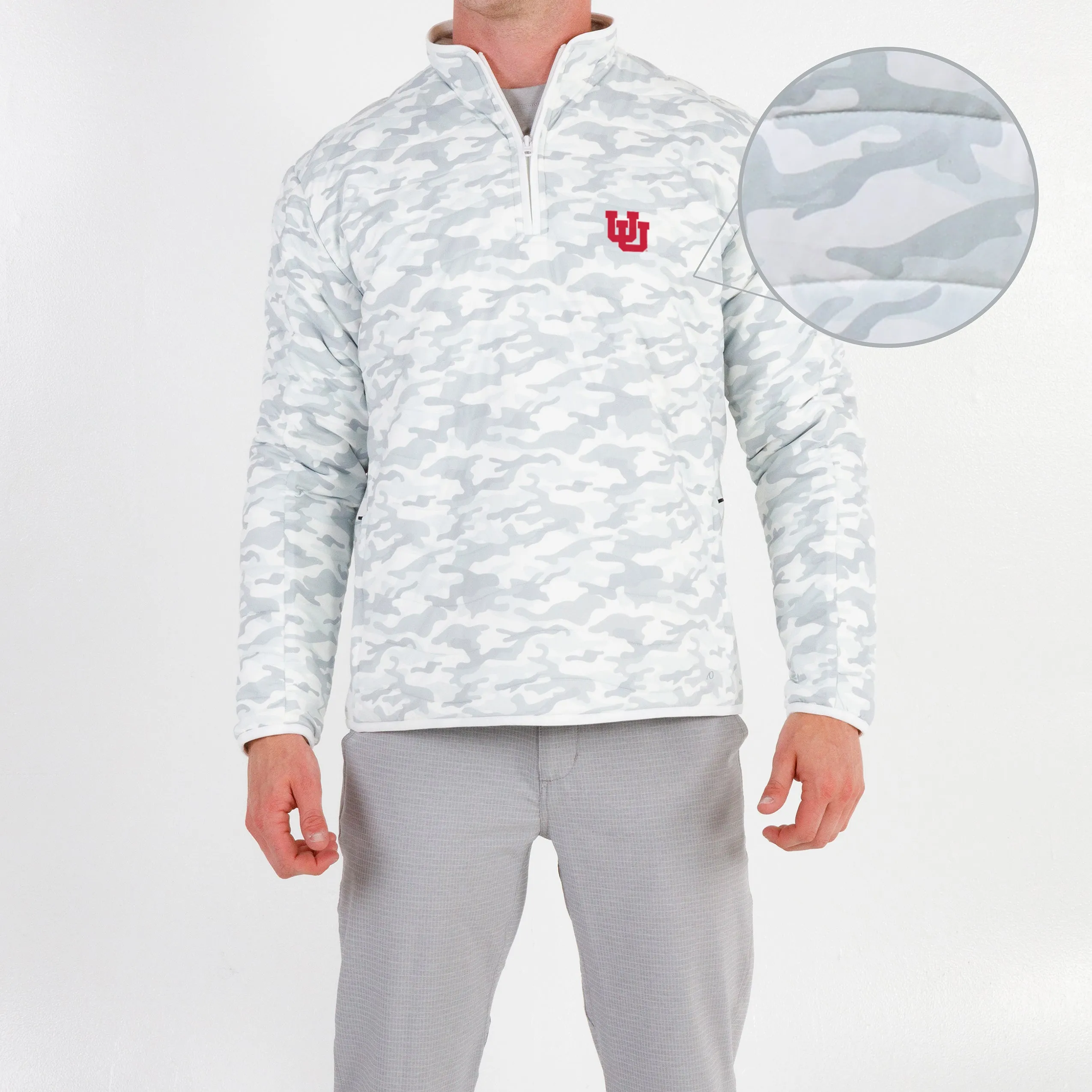 Corlys Pullover Utah - White Camo