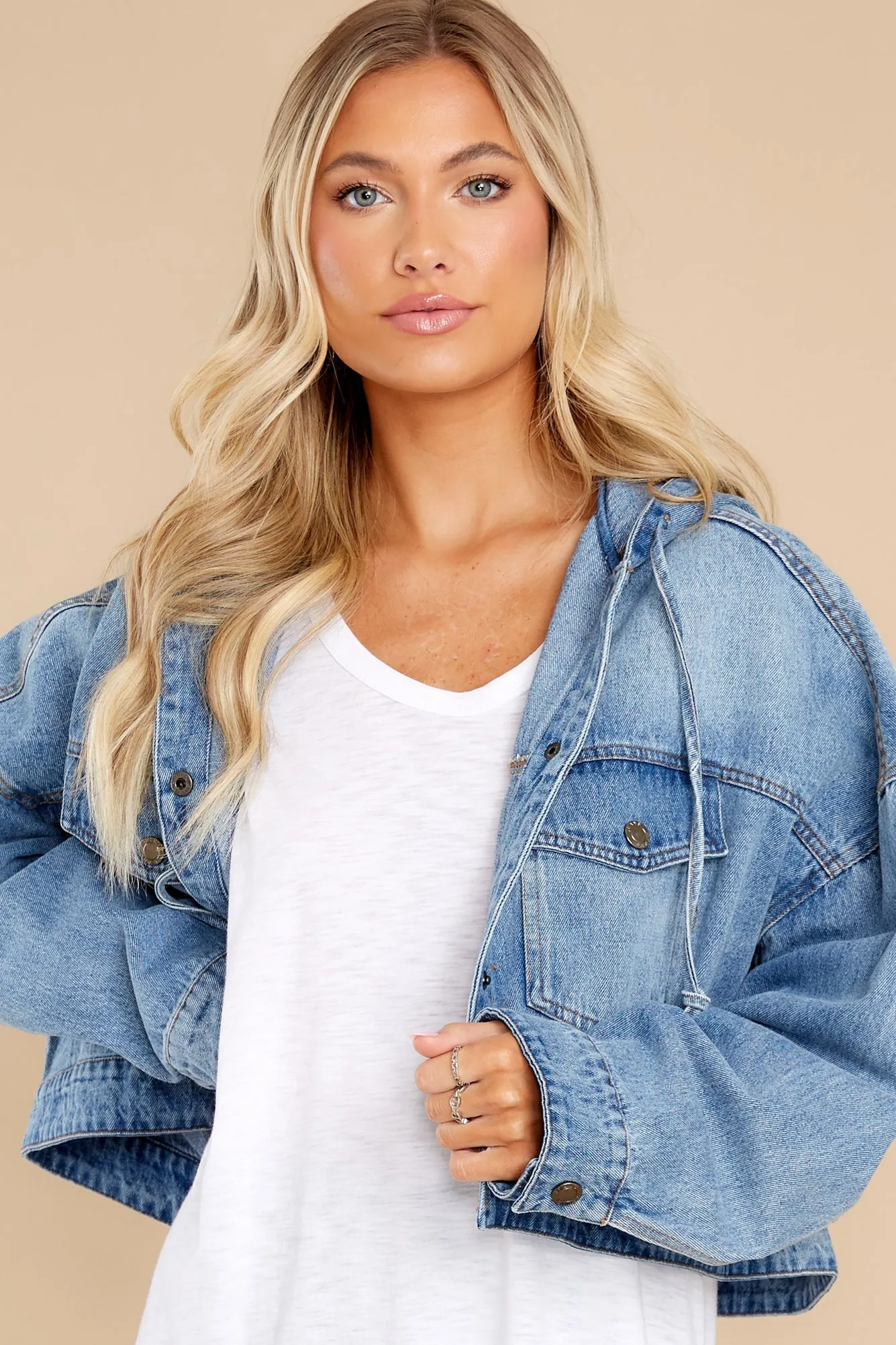 Cozy Walks Denim Jacket