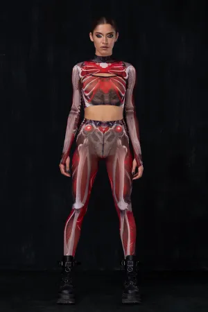 Crimson Skeleton Mesh Set