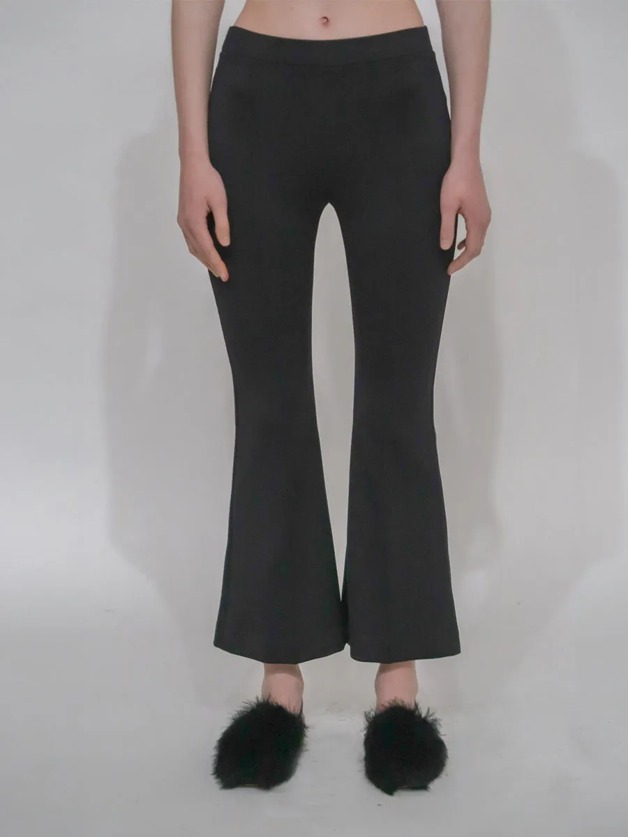 CROPPED FLARE PULL-ON PANT - SCUBA