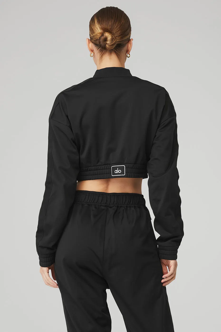 Cropped Prizewinner Jacket - Black