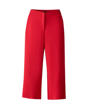 Cropped Wide Leg Trouser