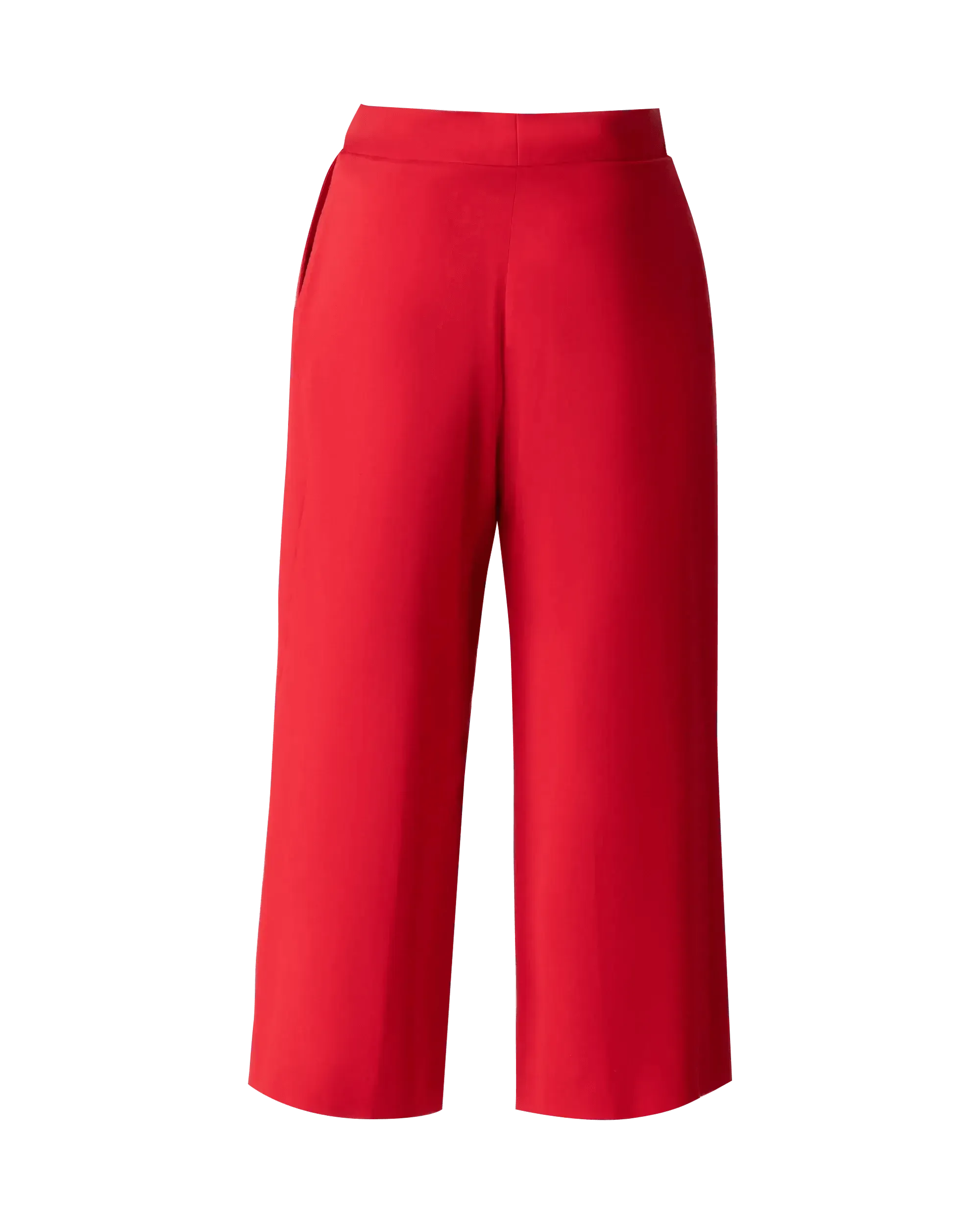 Cropped Wide Leg Trouser