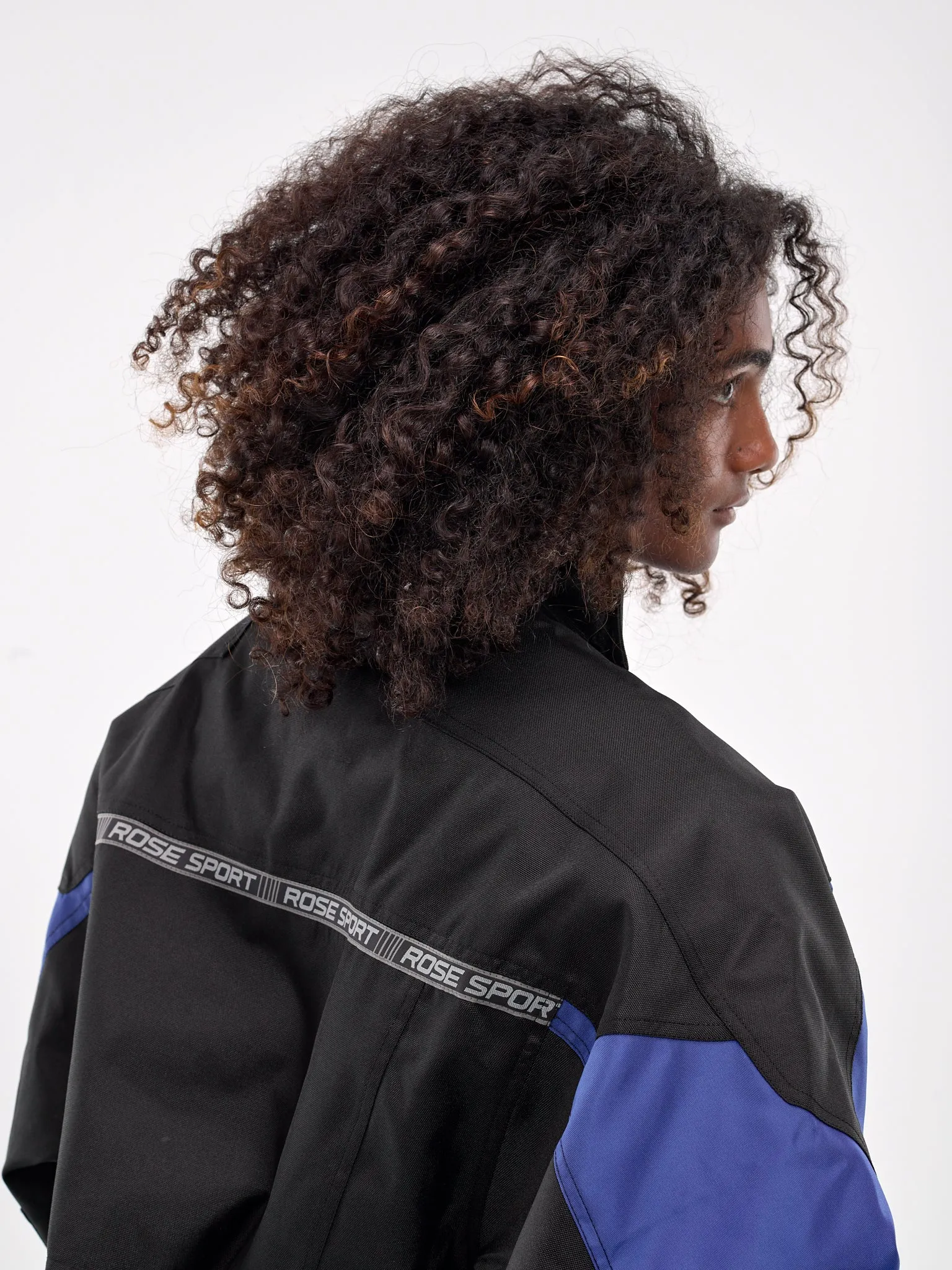 Cut Sports Jacket (730WO03506-BLUE-BLACK)