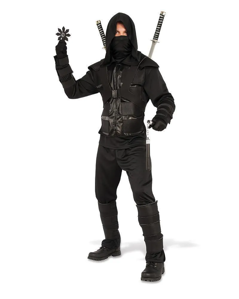 Dark Ninja Costume for Adults