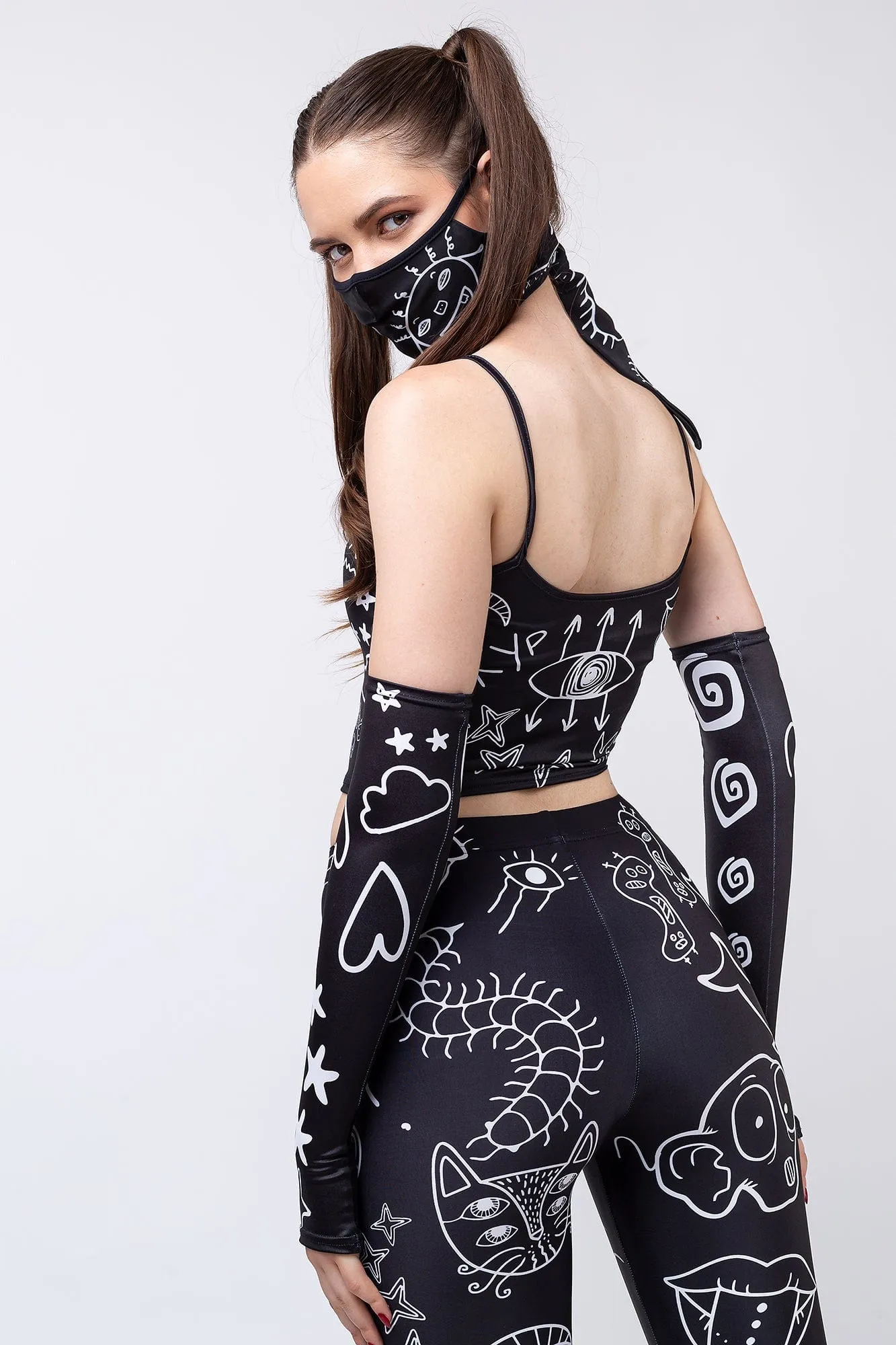 Dark Ugley Bandana Set