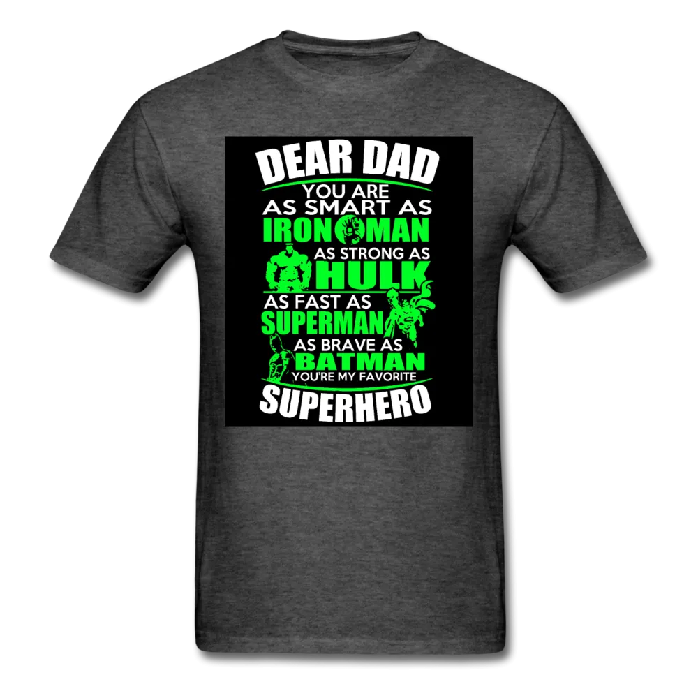 Dear Dad Superhero Men's T-Shirt