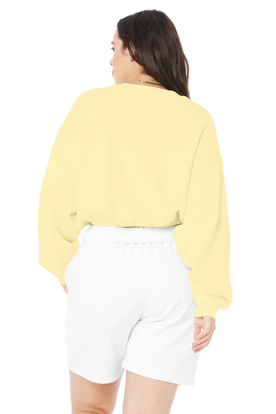 Devotion Crew Neck Pullover - Buttercup