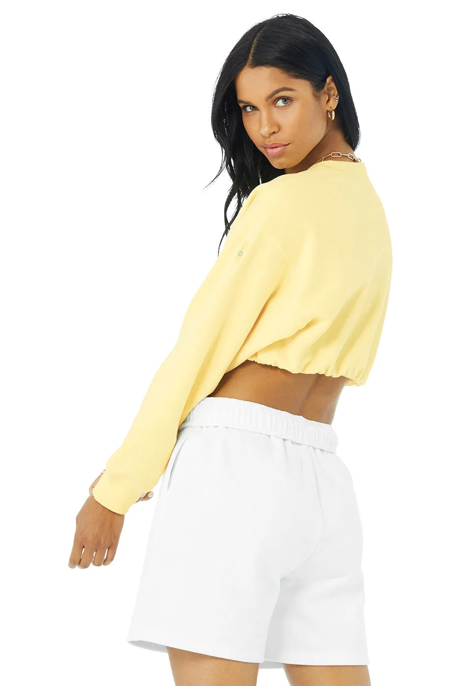 Devotion Crew Neck Pullover - Buttercup