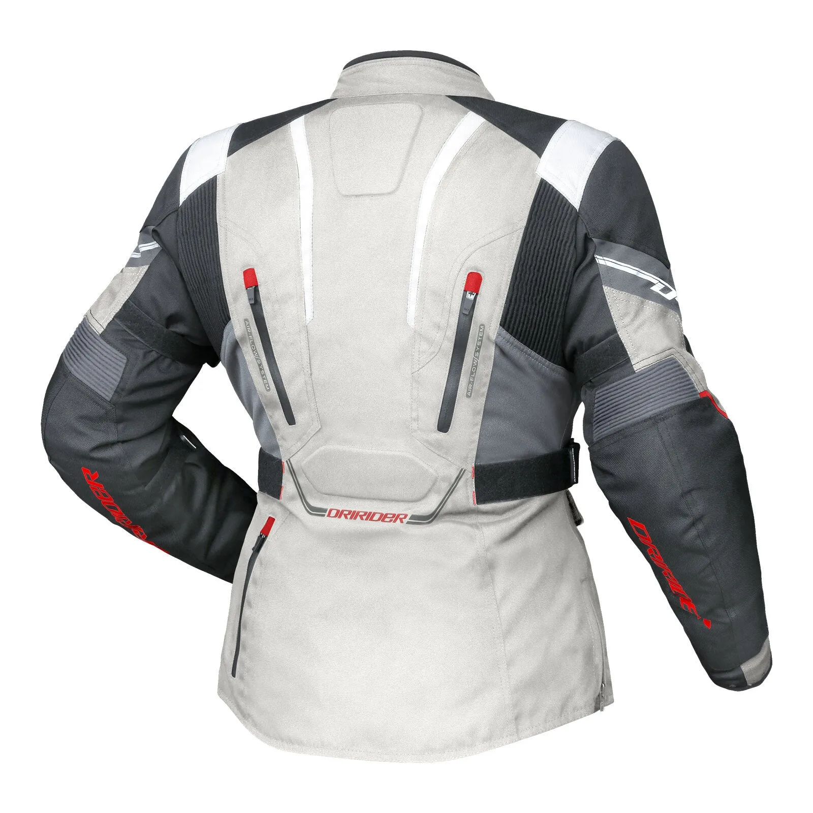 Dririder Ladies Apex 5 Jacket - Grey / White / Black