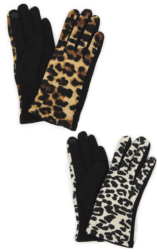 EAG9778/9780  Animal Print Gloves (12prs Pack)