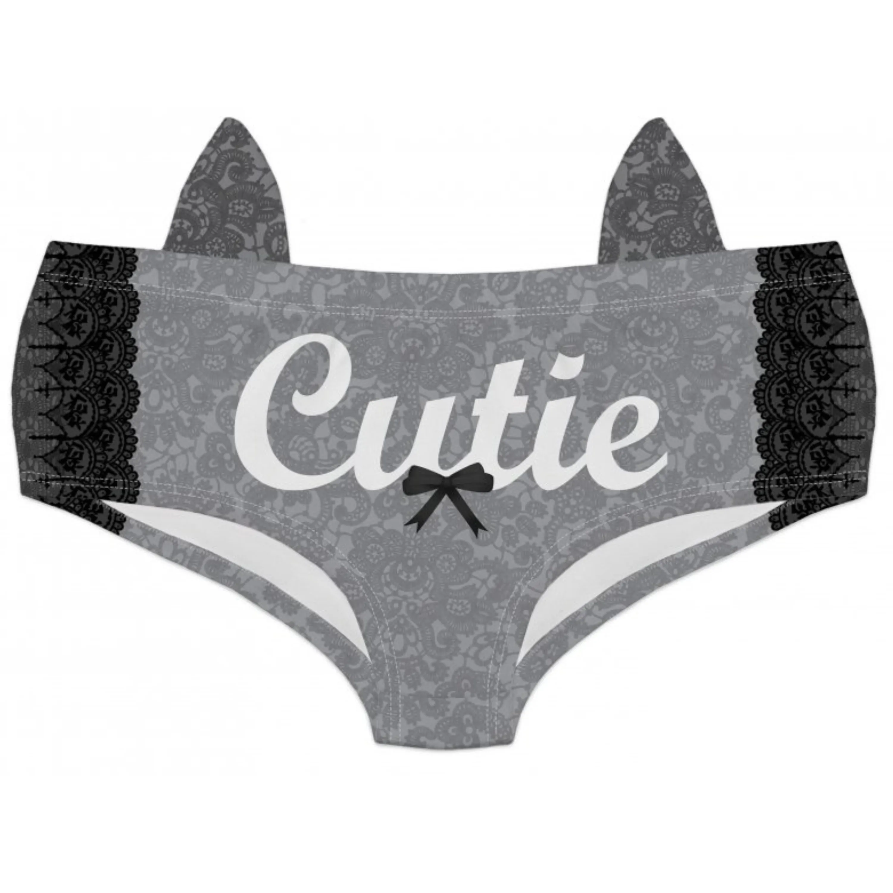 Ear Pantie - Cutie Raccoon (6-10 UK Size)