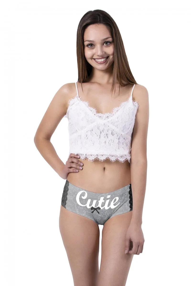 Ear Pantie - Cutie Raccoon (6-10 UK Size)